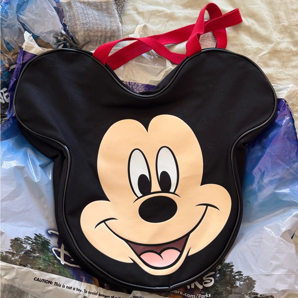 Disney Black and Red Mickey Mouse Bag